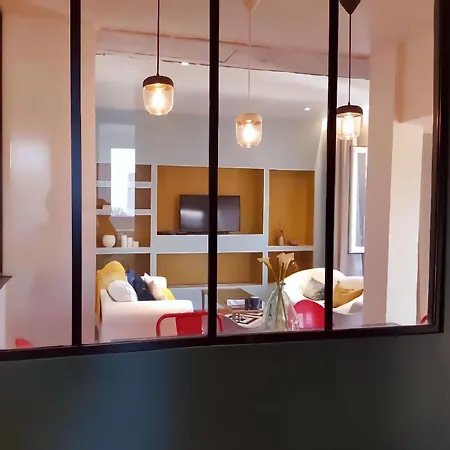 Apartment Design Rouen-gare Avec Parking Prive *